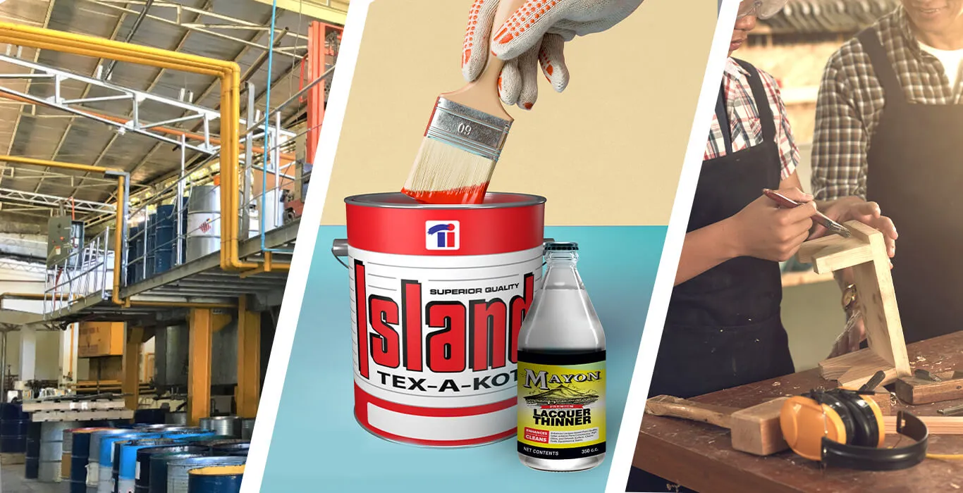 island chemical paints story and history